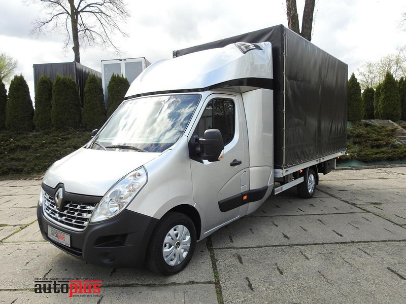 Renault MASTER PLANDEKA 8 PALET WEBASTO TEMPOMAT NAWIGACJA KLIMATYZACJA - Camion fourgon: photos 1 Renault MASTER PLANDEKA 8 PALET WEBASTO TEMPOMAT NAWIGACJA KLIMATYZACJA - Camion fourgon: photos 1
