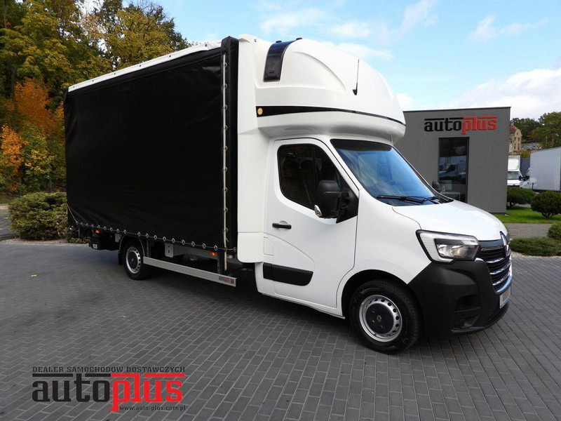 Renault MASTER PLANDEKA WINDA 10 PALET TEMPOMAT LEDY KLIMATYZACJA  165KM - Utilitaire rideaux coulissants (PLSC): photos 1 Renault MASTER PLANDEKA WINDA 10 PALET TEMPOMAT LEDY KLIMATYZACJA  165KM - Utilitaire rideaux coulissants (PLSC): photos 1