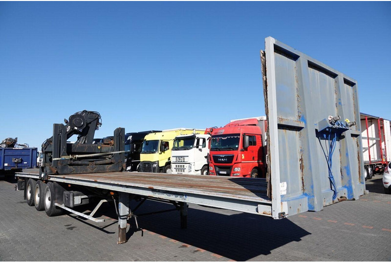 Semi-remorque plateau Samro NACZEPA PLATFORMA / + HDS HIAB R 150 F3 - WYSÓW : 8 METRÓW: photos 8 Semi-remorque plateau Samro NACZEPA PLATFORMA / + HDS HIAB R 150 F3 - WYSÓW : 8 METRÓW: photos 8