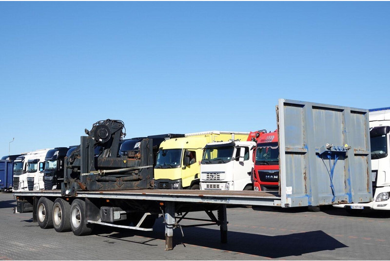 Semi-remorque plateau Samro NACZEPA PLATFORMA / + HDS HIAB R 150 F3 - WYSÓW : 8 METRÓW: photos 9 Semi-remorque plateau Samro NACZEPA PLATFORMA / + HDS HIAB R 150 F3 - WYSÓW : 8 METRÓW: photos 9