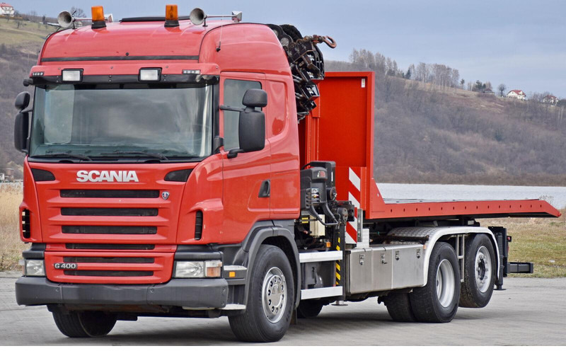 Scania G 400 - Camion - système de câble, Camion grue: photos 4 Scania G 400 - Camion - système de câble, Camion grue: photos 4