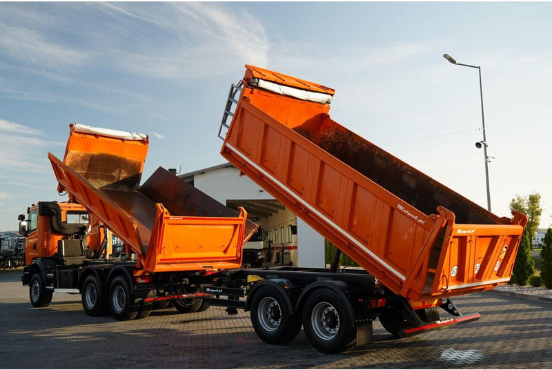 Scania G 440 / 6x6 / ZESTAW / WYWROTKA TRZY-STRONNA / 2X HYDROBURTA /PR - Camion benne: photos 4 Scania G 440 / 6x6 / ZESTAW / WYWROTKA TRZY-STRONNA / 2X HYDROBURTA /PR - Camion benne: photos 4