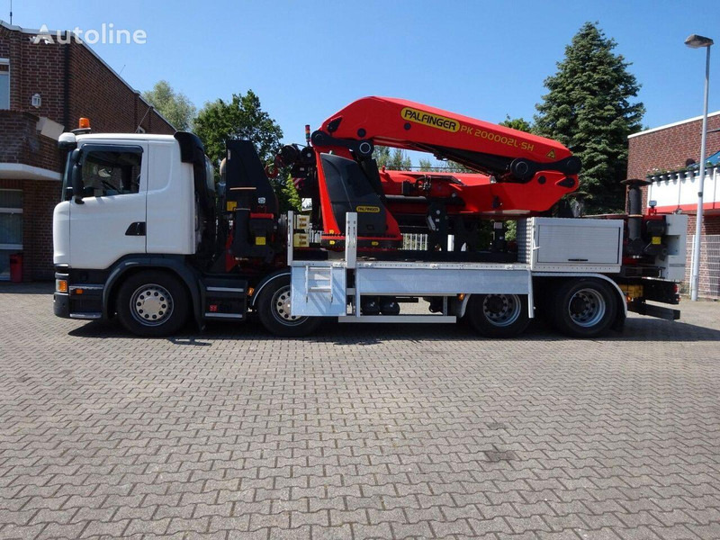 Scania G410 - Flatbed+crane - Camion plateau, Camion grue: photos 2 Scania G410 - Flatbed+crane - Camion plateau, Camion grue: photos 2