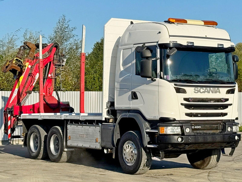 Scania G490 - Camion grumier, Camion grue: photos 3 Scania G490 - Camion grumier, Camion grue: photos 3