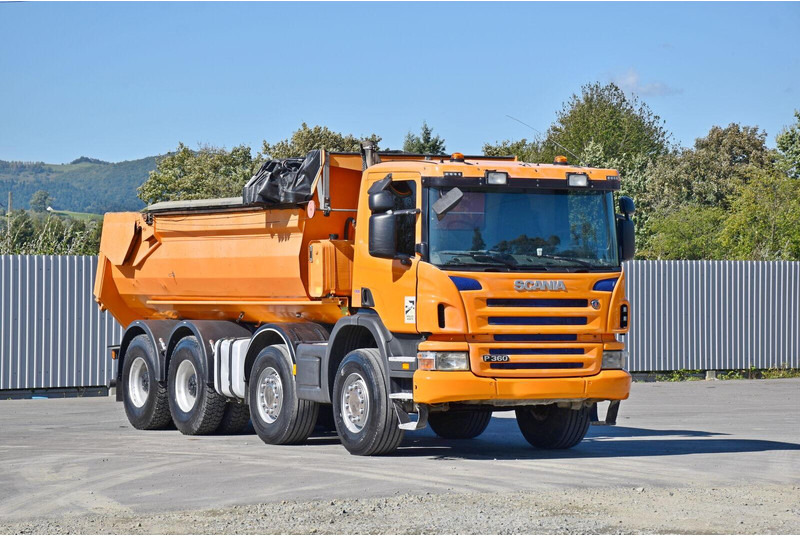 Scania P360 Kipper * 8x4 * TOPZUSTAND ! - Camion benne: photos 2 Scania P360 Kipper * 8x4 * TOPZUSTAND ! - Camion benne: photos 2