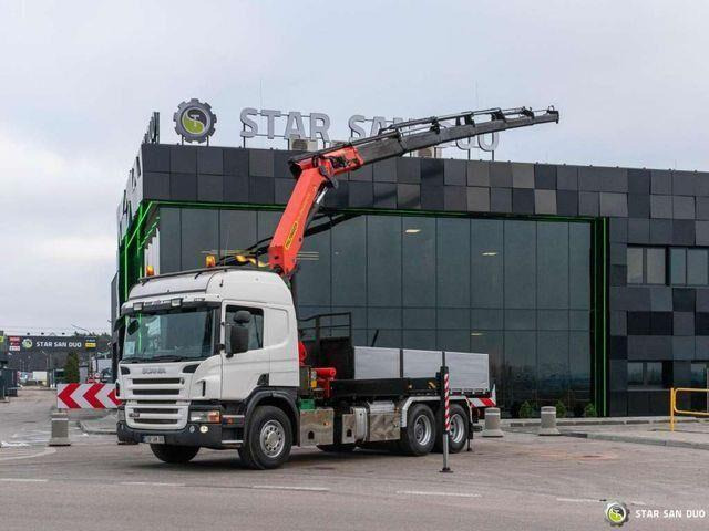 Scania P400 6x2 PALFINGER PK 26002 EH HDS Crane Kiper - Camion benne, Camion grue: photos 1 Scania P400 6x2 PALFINGER PK 26002 EH HDS Crane Kiper - Camion benne, Camion grue: photos 1