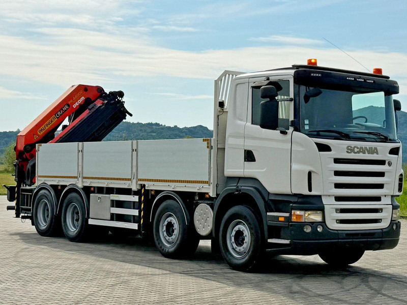 Scania R 420 PRITSCHE 6,47 m * PK 44002/FUNK * 8x4 /TOP - Camion plateau, Camion grue: photos 3 Scania R 420 PRITSCHE 6,47 m * PK 44002/FUNK * 8x4 /TOP - Camion plateau, Camion grue: photos 3