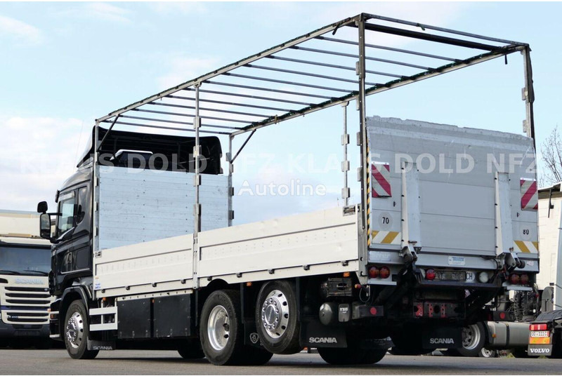 Scania R 580 6x2 Flatbed + Tail lift - Camion plateau: photos 4 Scania R 580 6x2 Flatbed + Tail lift - Camion plateau: photos 4