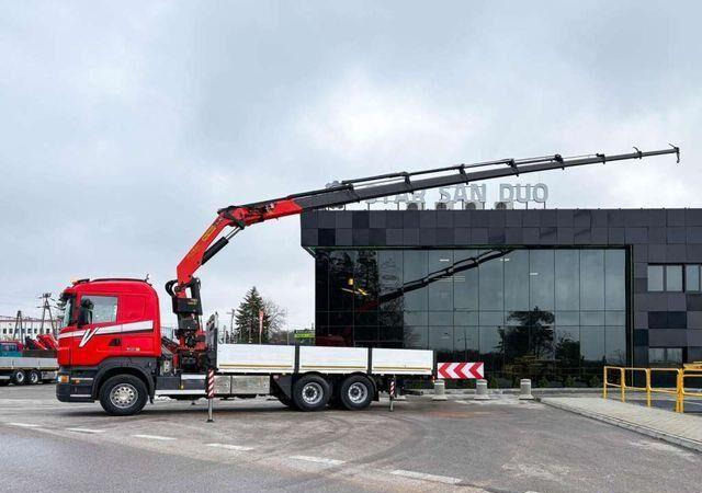 Scania R500 6x2 PALFINGER PK 29002 Crane Kran - Camion plateau, Camion grue: photos 3 Scania R500 6x2 PALFINGER PK 29002 Crane Kran - Camion plateau, Camion grue: photos 3