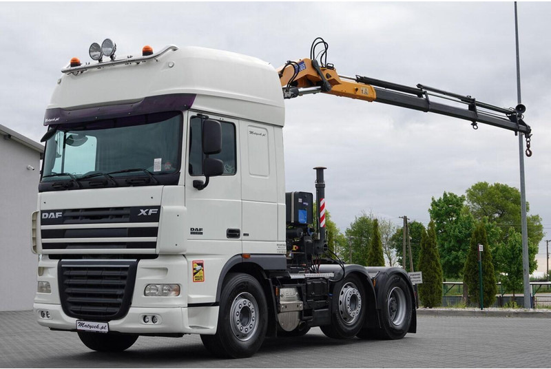 DAF XF 105.510 / CIĄGNIK SIODŁOWY PUSHER /  + HDS COPMA 160.5 / WYSÓ - Tracteur routier: photos 3 DAF XF 105.510 / CIĄGNIK SIODŁOWY PUSHER /  + HDS COPMA 160.5 / WYSÓ - Tracteur routier: photos 3