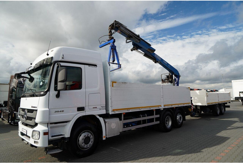 Mercedes-Benz / ACTROS 2548 / 6x2 / ZESTAW BURTOWY - 6,5 M / OŚ PODNOSZONA / - Tracteur routier: photos 4 Mercedes-Benz / ACTROS 2548 / 6x2 / ZESTAW BURTOWY - 6,5 M / OŚ PODNOSZONA / - Tracteur routier: photos 4