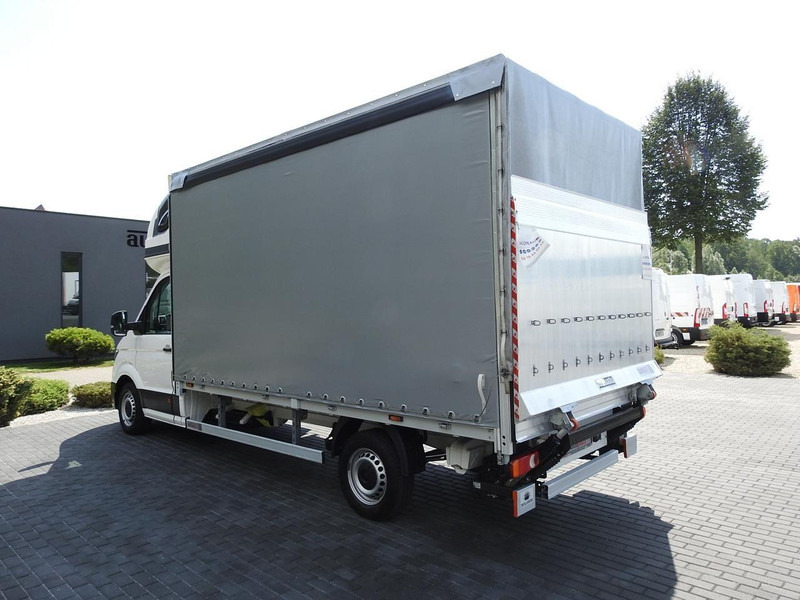 Utilitaire rideaux coulissants (PLSC) Volkswagen CRAFTER PLANDEKA WINDA 8 PALET WEBASTO TEMPOMAT  180KM [ 032919: photos 10