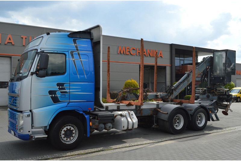 Volvo FH 13 520 FOR TRANSPORTING WOOD - Camion grumier, Camion grue: photos 2 Volvo FH 13 520 FOR TRANSPORTING WOOD - Camion grumier, Camion grue: photos 2
