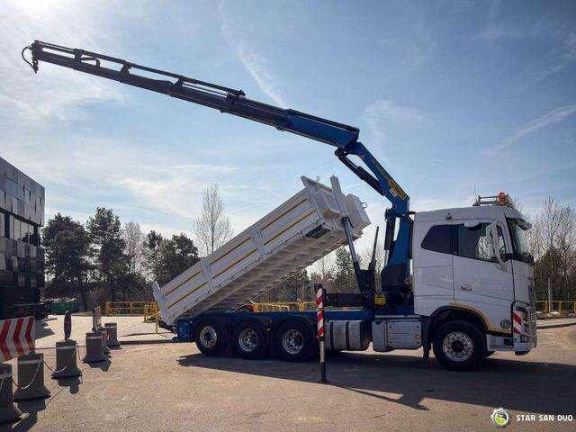 Volvo FH 16.550 8x4 Palfinger PK 34002-SH Crane Kippe - Camion benne, Camion grue: photos 2 Volvo FH 16.550 8x4 Palfinger PK 34002-SH Crane Kippe - Camion benne, Camion grue: photos 2