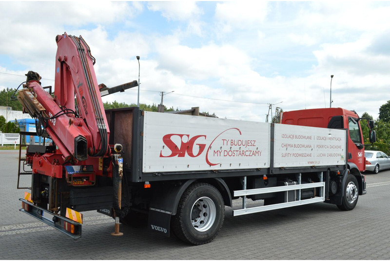 Volvo FL 18.280 Pallet Forks Rotator "22.5 5300 kg HDS AT - Camion plateau, Camion grue: photos 4 Volvo FL 18.280 Pallet Forks Rotator "22.5 5300 kg HDS AT - Camion plateau, Camion grue: photos 4