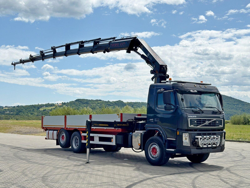 Volvo FM 440 * HIAB 288 E - 8 HIPRO/FUNK * TOPZUSTAND - Camion plateau, Camion grue: photos 2 Volvo FM 440 * HIAB 288 E - 8 HIPRO/FUNK * TOPZUSTAND - Camion plateau, Camion grue: photos 2