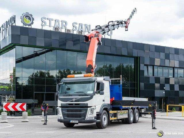 Volvo FM 460 6x2 PALFINGER PK 42002 FLY JIB Crane Eu - Camion plateau, Camion grue: photos 4 Volvo FM 460 6x2 PALFINGER PK 42002 FLY JIB Crane Eu - Camion plateau, Camion grue: photos 4