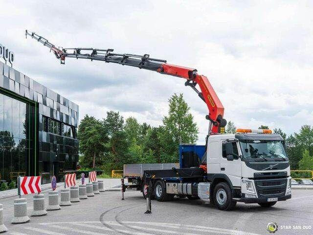 Volvo FM 460 6x2 PALFINGER PK 42002 FLY JIB Crane Eu - Camion plateau, Camion grue: photos 3 Volvo FM 460 6x2 PALFINGER PK 42002 FLY JIB Crane Eu - Camion plateau, Camion grue: photos 3
