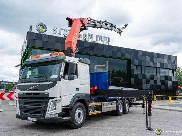 Volvo FM 460 6x2 PALFINGER PK 42002 FLY JIB Crane Eu - Camion plateau, Camion grue: photos 5 Volvo FM 460 6x2 PALFINGER PK 42002 FLY JIB Crane Eu - Camion plateau, Camion grue: photos 5
