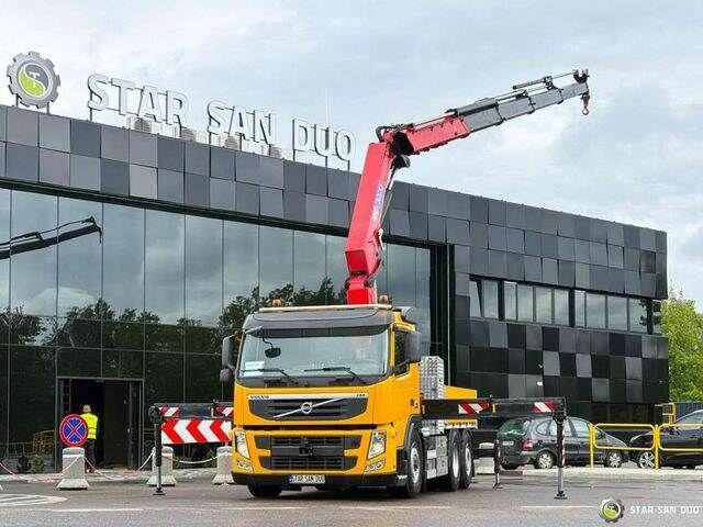 Volvo FM 460 6x4x4 HMF 3220 Crane HDS - Camion plateau, Camion grue: photos 1 Volvo FM 460 6x4x4 HMF 3220 Crane HDS - Camion plateau, Camion grue: photos 1