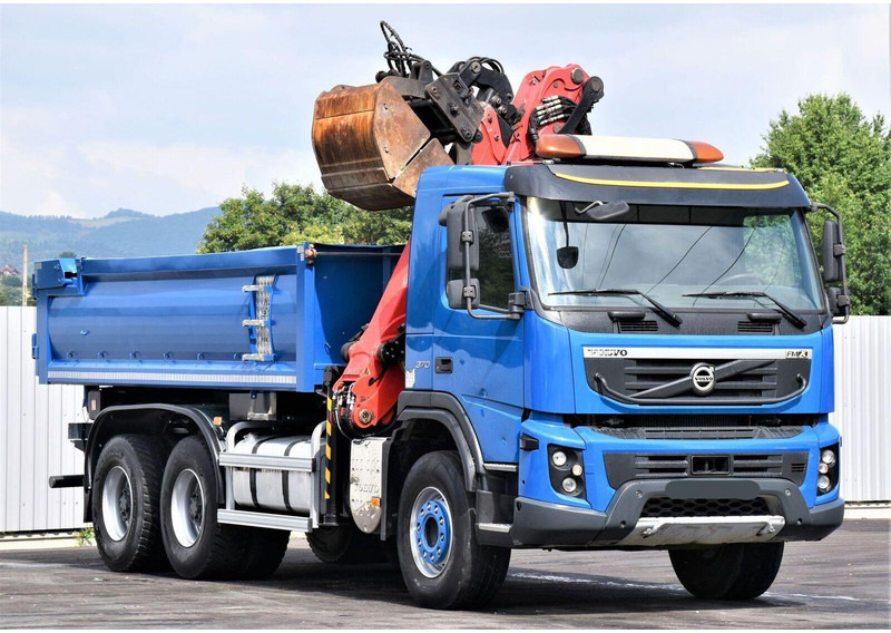 Volvo FMX 370 - Camion benne, Camion grue: photos 4 Volvo FMX 370 - Camion benne, Camion grue: photos 4