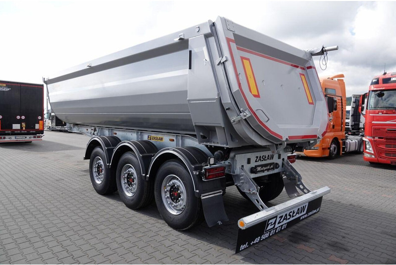 Zaslaw WYWROTKA 26 m3 / FABRYCZNIE NOWA / STALOWA / RYNNA WANNA HP / OŚ - Semi-remorque benne: photos 5 Zaslaw WYWROTKA 26 m3 / FABRYCZNIE NOWA / STALOWA / RYNNA WANNA HP / OŚ - Semi-remorque benne: photos 5