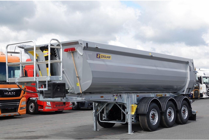 Zaslaw WYWROTKA 26 m3 / FABRYCZNIE NOWA / STALOWA / RYNNA WANNA HP / OŚ - Semi-remorque benne: photos 3 Zaslaw WYWROTKA 26 m3 / FABRYCZNIE NOWA / STALOWA / RYNNA WANNA HP / OŚ - Semi-remorque benne: photos 3