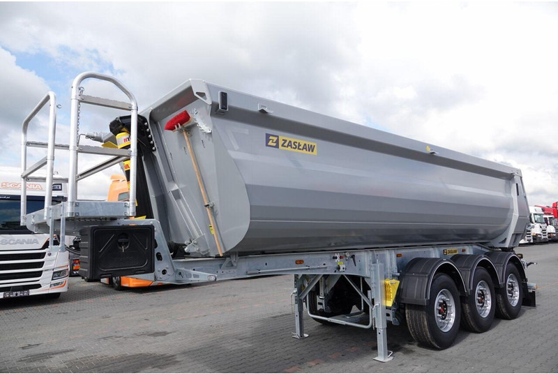 Zaslaw WYWROTKA 26 m3 / FABRYCZNIE NOWA / STALOWA / RYNNA WANNA HP / OŚ - Semi-remorque benne: photos 4 Zaslaw WYWROTKA 26 m3 / FABRYCZNIE NOWA / STALOWA / RYNNA WANNA HP / OŚ - Semi-remorque benne: photos 4
