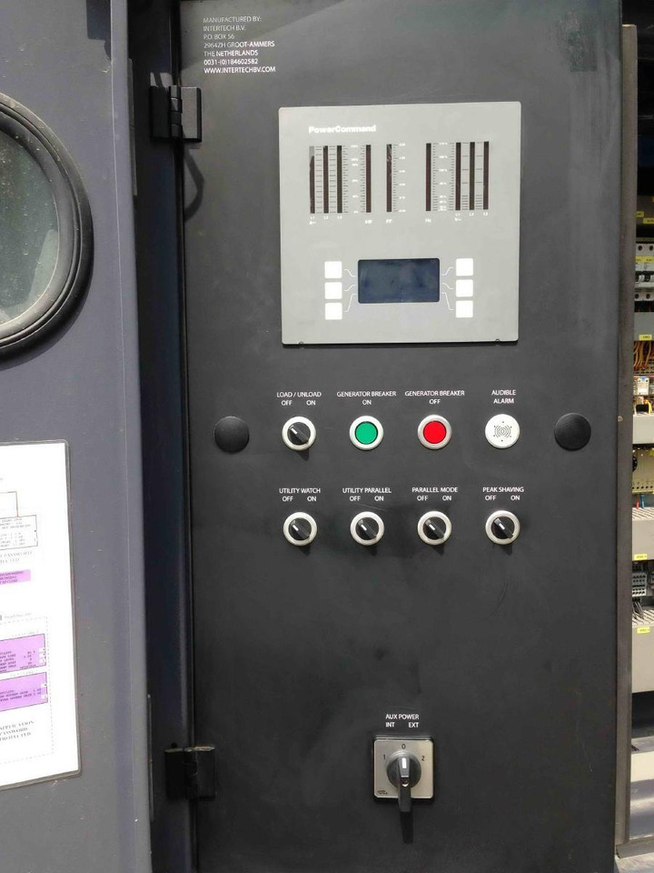 Groupe électrogène Cummins Generator 1250 KVA QSK45-G4 Engine Super silent Silent: photos 15