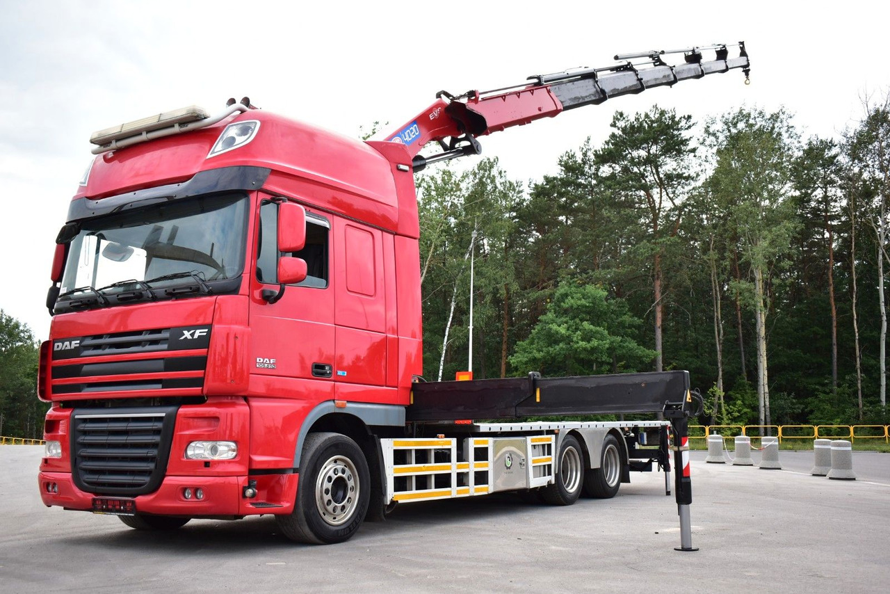 Camion grue neuf DAF XF 105 6x2 HMF 4020 EURO 5 KRAN CRANE .: photos 7