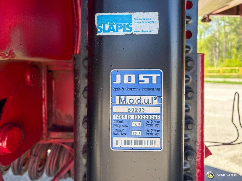 Semi-remorque surbaissé HRD Semitrailer Low Loader NRD NTS 3 Axle Tieflader: photos 19