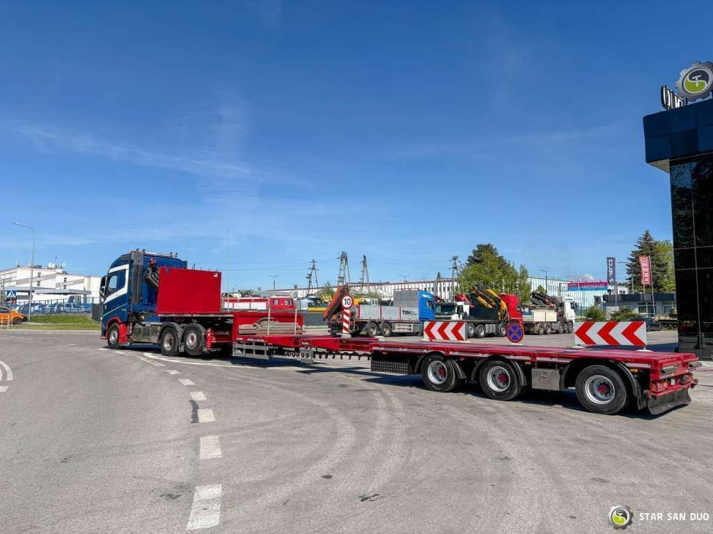 Semi-remorque surbaissé HRD Semitrailer Low Loader NRD NTS 3 Axle Tieflader: photos 6