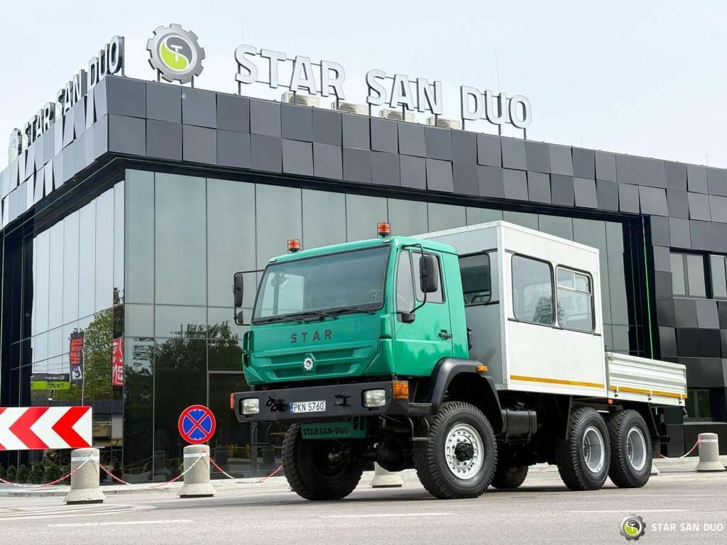 MAN Star 266 BRIGADE VEHICLE 6x6 Passenger transport - Châssis cabine: photos 1 MAN Star 266 BRIGADE VEHICLE 6x6 Passenger transport - Châssis cabine: photos 1