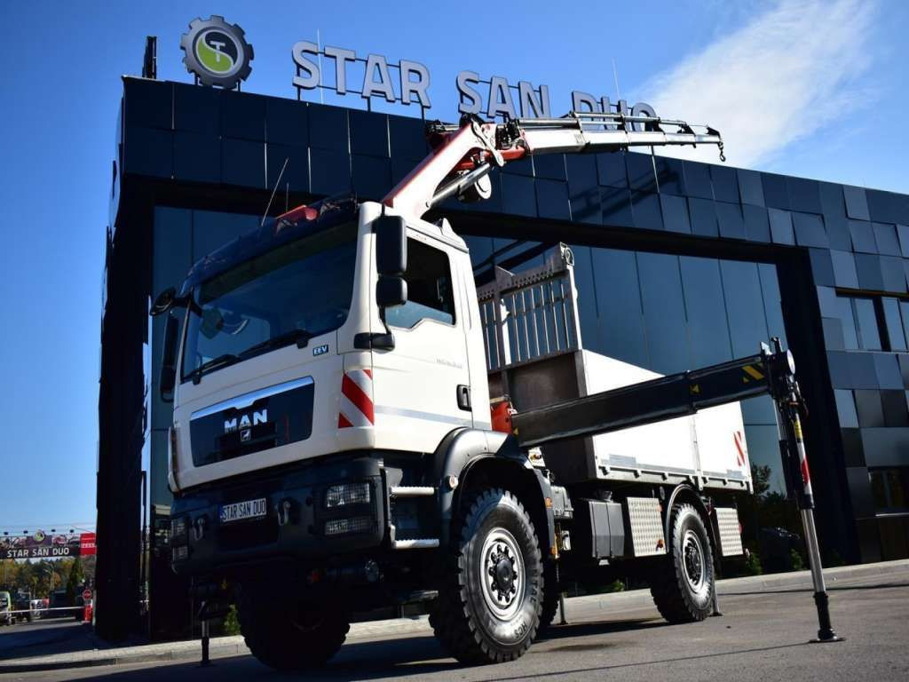 MAN TGM 18.340 4x4 PALFINGER PK 18002 CRANE WINCH MAN TGM 18.340 4x4 PALFINGER PK 18002 CRANE WINCH - Camion grue, Camion plateau: photos 5 MAN TGM 18.340 4x4 PALFINGER PK 18002 CRANE WINCH MAN TGM 18.340 4x4 PALFINGER PK 18002 CRANE WINCH - Camion grue, Camion plateau: photos 5