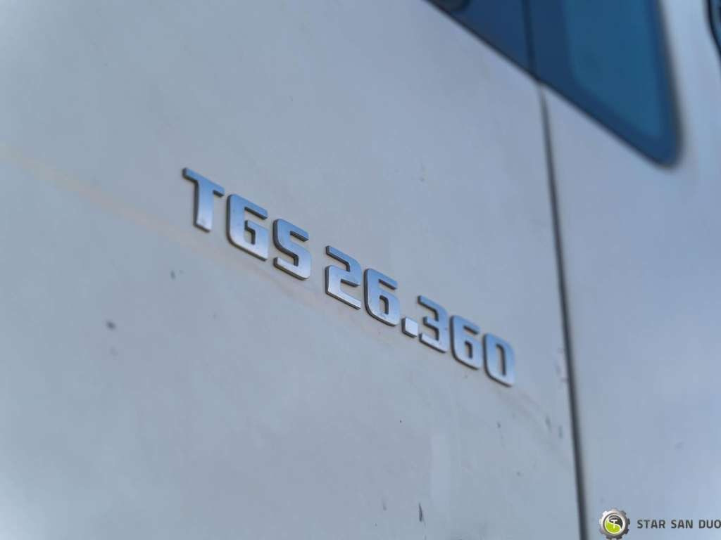 Camion grue MAN  TGS 26.360 6x6 PALFINGER PK 18001 EH Crane Kipe: photos 14