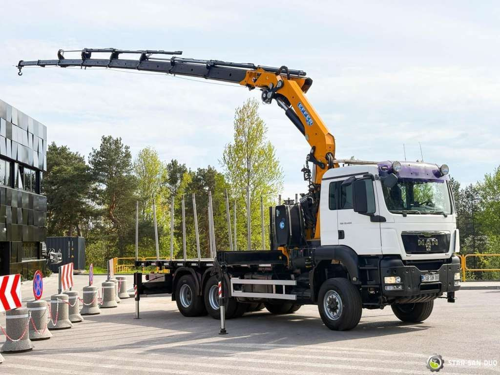 MAN TGS 33.400 6x6 BL EFFER 315/8S HDS Crane 2019 - Camion grue: photos 2 MAN TGS 33.400 6x6 BL EFFER 315/8S HDS Crane 2019 - Camion grue: photos 2