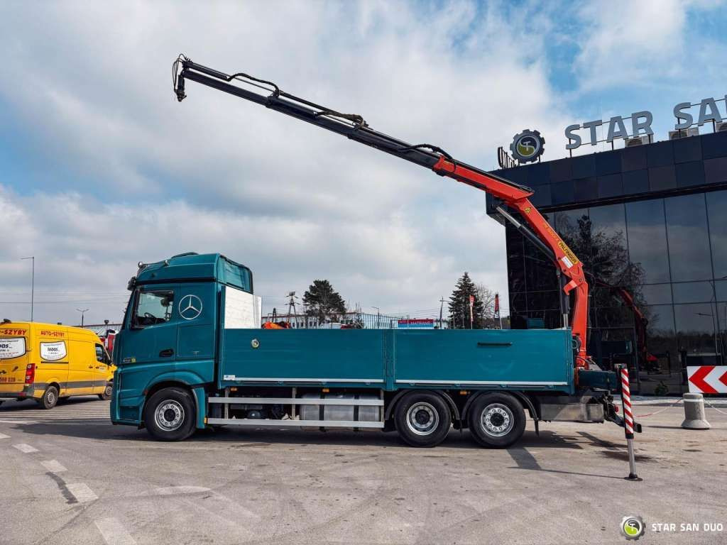 Mercedes-Benz ACTROS 2545 6x2 Palfinger PK 16001 HDS Crane Mercedes-Benz ACTROS 2545 6x2 Palfinger PK 16001 HDS Crane - Camion grue, Camion plateau: photos 4 Mercedes-Benz ACTROS 2545 6x2 Palfinger PK 16001 HDS Crane Mercedes-Benz ACTROS 2545 6x2 Palfinger PK 16001 HDS Crane - Camion grue, Camion plateau: photos 4
