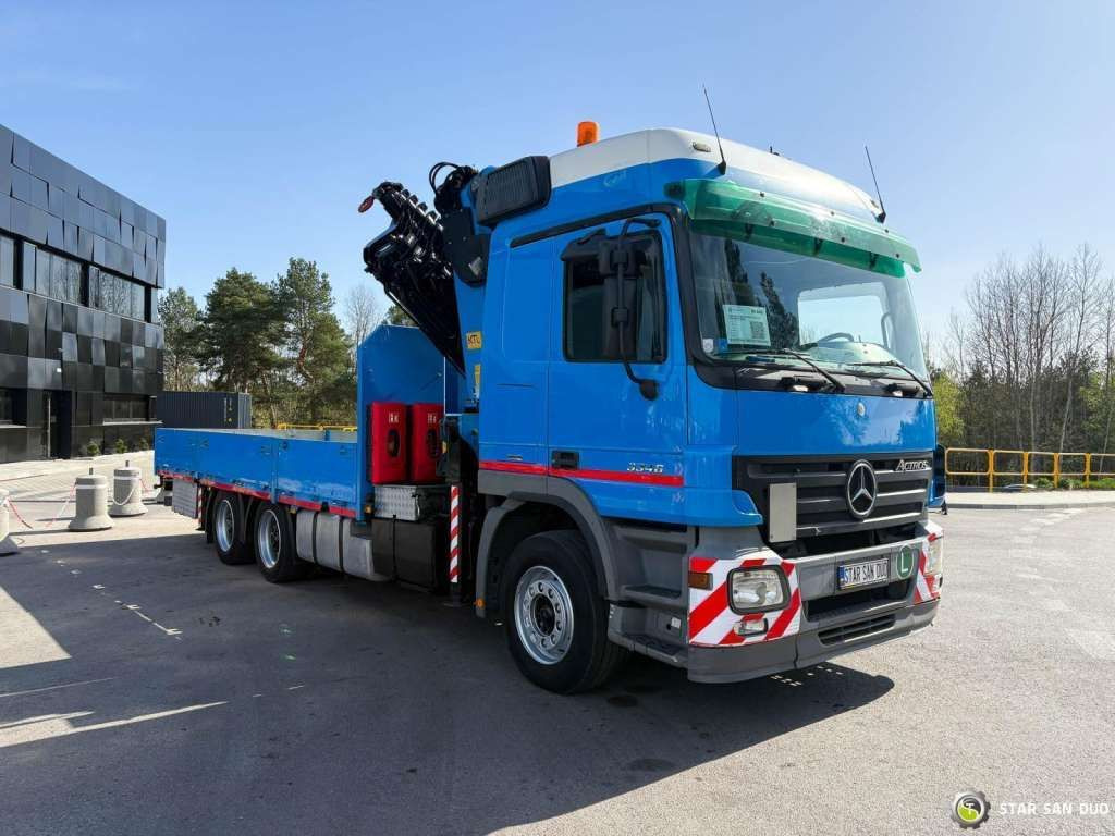 Camion grue Mercedes-Benz  ACTROS 2646L 6x4 PALFINGER 36002 Euro 5 Winch: photos 8