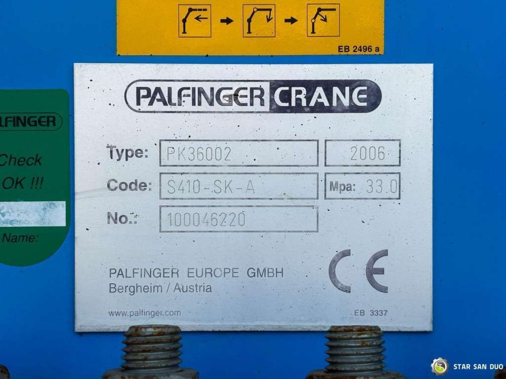 Camion grue Mercedes-Benz  ACTROS 2646L 6x4 PALFINGER 36002 Euro 5 Winch: photos 15