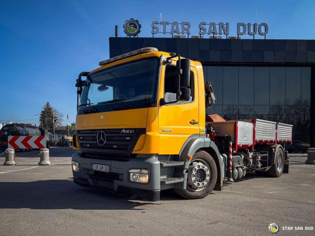 Mercedes-Benz AXOR 1824 4x2 HMF 975 HDS Crane Rotator Kipper Mercedes-Benz AXOR 1824 4x2 HMF 975 HDS Crane Rotator Kipper - Camion benne: photos 3 Mercedes-Benz AXOR 1824 4x2 HMF 975 HDS Crane Rotator Kipper Mercedes-Benz AXOR 1824 4x2 HMF 975 HDS Crane Rotator Kipper - Camion benne: photos 3