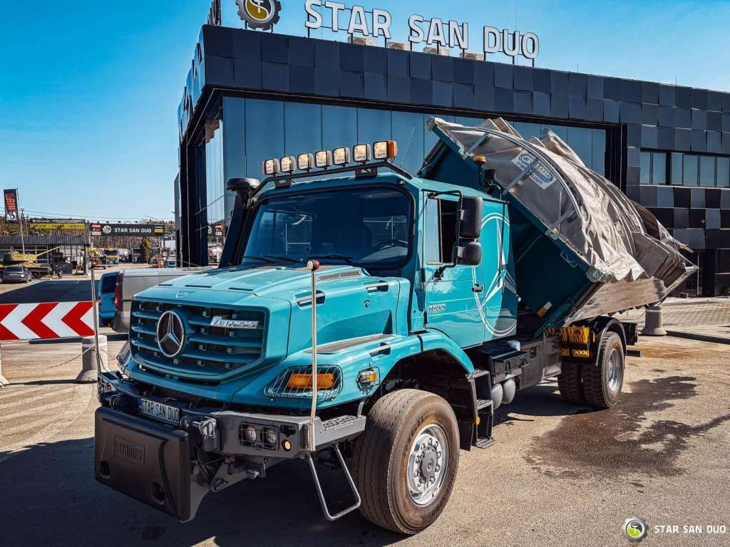 Mercedes-Benz Zetros 1833 4x4 Kipper Camper Chassis - Camion benne: photos 4 Mercedes-Benz Zetros 1833 4x4 Kipper Camper Chassis - Camion benne: photos 4