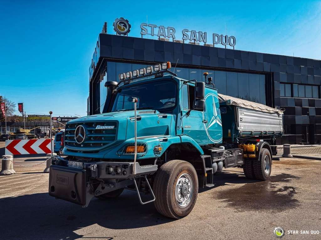 Mercedes-Benz Zetros 1833 4x4 Kipper Camper Chassis - Camion benne: photos 3 Mercedes-Benz Zetros 1833 4x4 Kipper Camper Chassis - Camion benne: photos 3