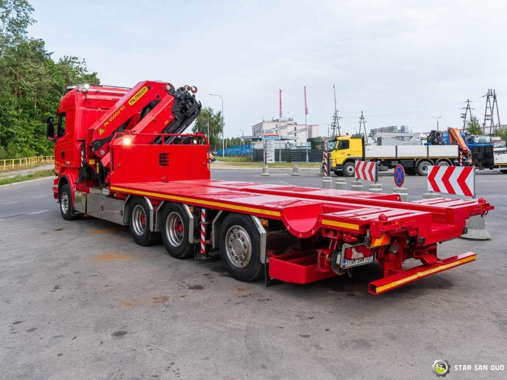 Camion grue Scania  R450 8x4 Palfinger PK 65002 SH HDS Crane: photos 9