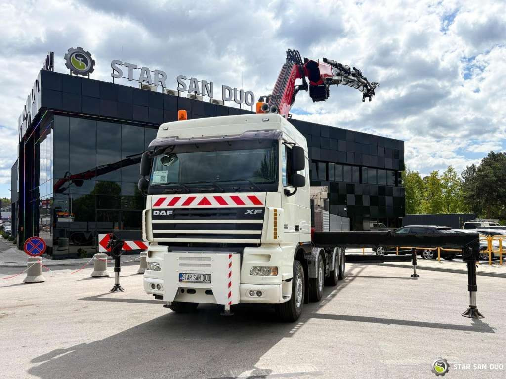 DAF XF 105.510 8x4 FASSI F800 XP Crane Fifth wheel - Tracteur routier: photos 5 DAF XF 105.510 8x4 FASSI F800 XP Crane Fifth wheel - Tracteur routier: photos 5