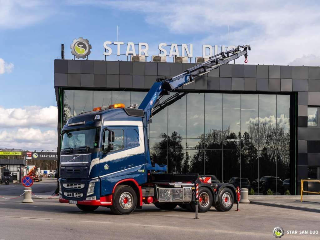 Volvo FH 500 6x2 HMF 3220-K5 HDS Crane Euro 6 - Camion grue, Tracteur routier: photos 4 Volvo FH 500 6x2 HMF 3220-K5 HDS Crane Euro 6 - Camion grue, Tracteur routier: photos 4