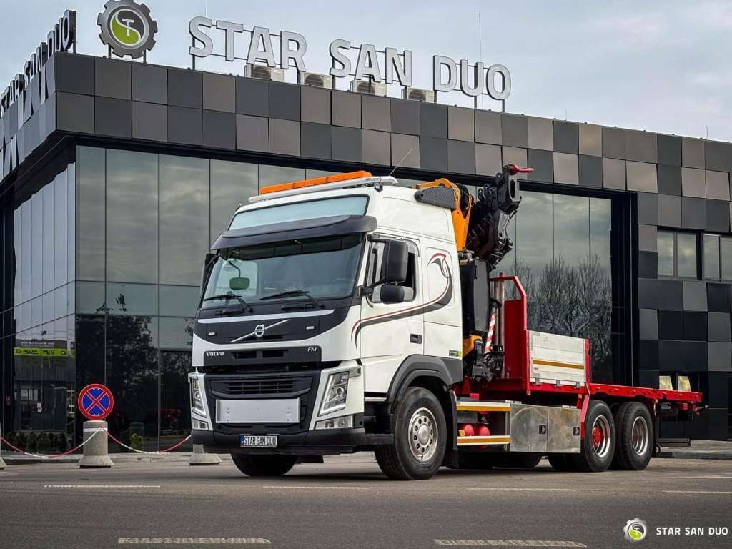 Camion grue Volvo  FM 450 6x2 EFFER 395/8S Euro 6  Crane Winch: photos 11