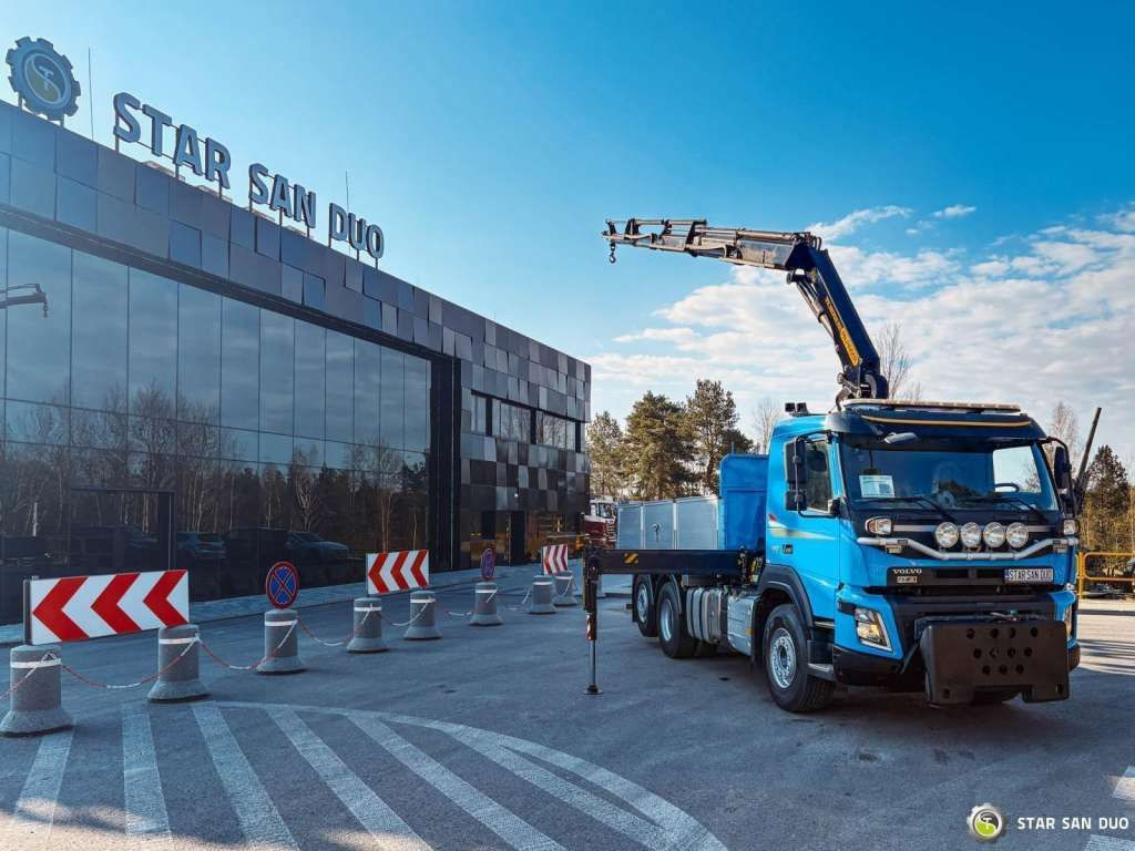 Volvo FMX 410 6x2 PALFINGER PK 18002 659 Working Hour - Camion benne: photos 5 Volvo FMX 410 6x2 PALFINGER PK 18002 659 Working Hour - Camion benne: photos 5