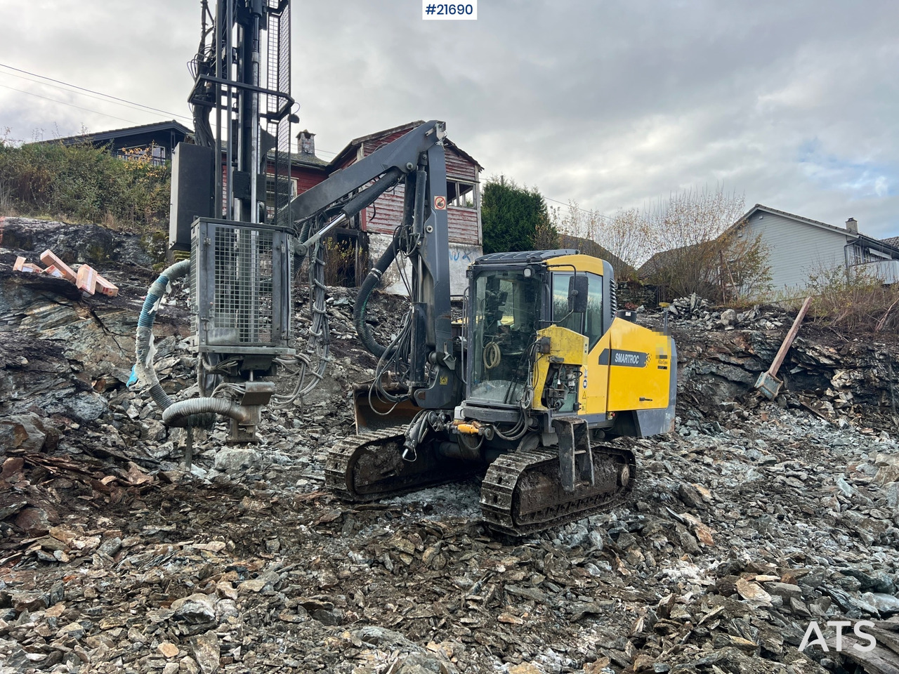 Atlas Copco smartroc T40-11 Borerigg m/ 2560 hammer, CME sliper og Leica gps - Foreuse: photos 1 Atlas Copco smartroc T40-11 Borerigg m/ 2560 hammer, CME sliper og Leica gps - Foreuse: photos 1