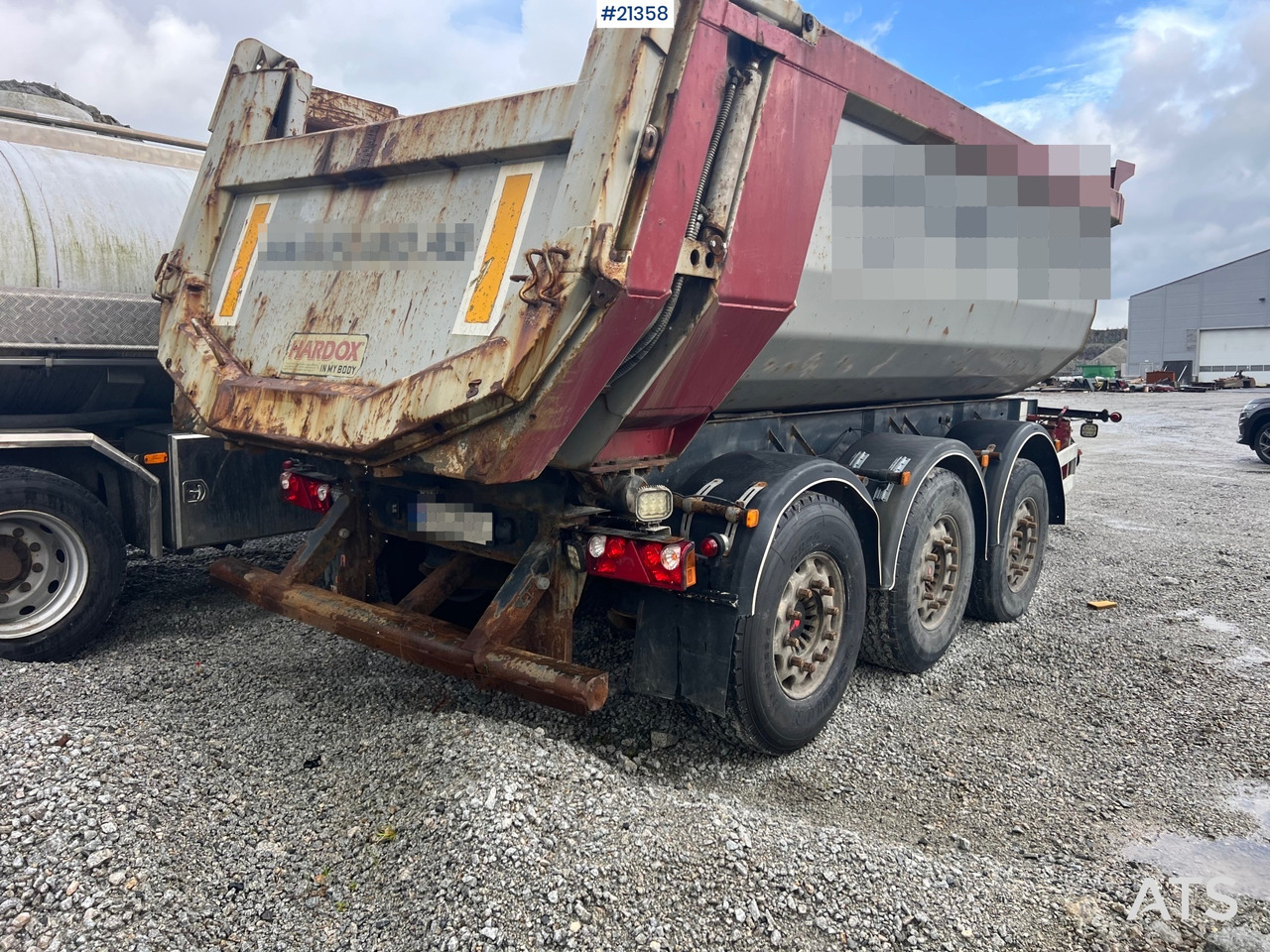 Carnehl 3 akslet - Remorque benne: photos 5 Carnehl 3 akslet - Remorque benne: photos 5