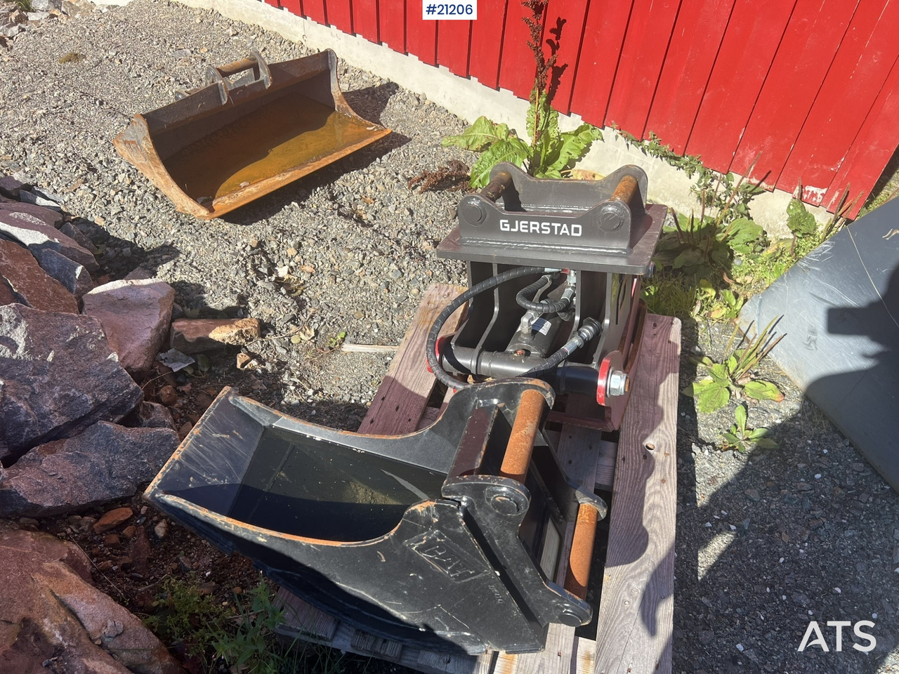 Mini pelle Caterpillar 302.7 CR gravemaskin m/ rototilt, pusseskuff,graveskuffe,klype og grøfteskuffe: photos 29